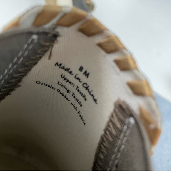 Jack Rogers camo sneakers with gold colored trim size 8 - Picture 10 of 10